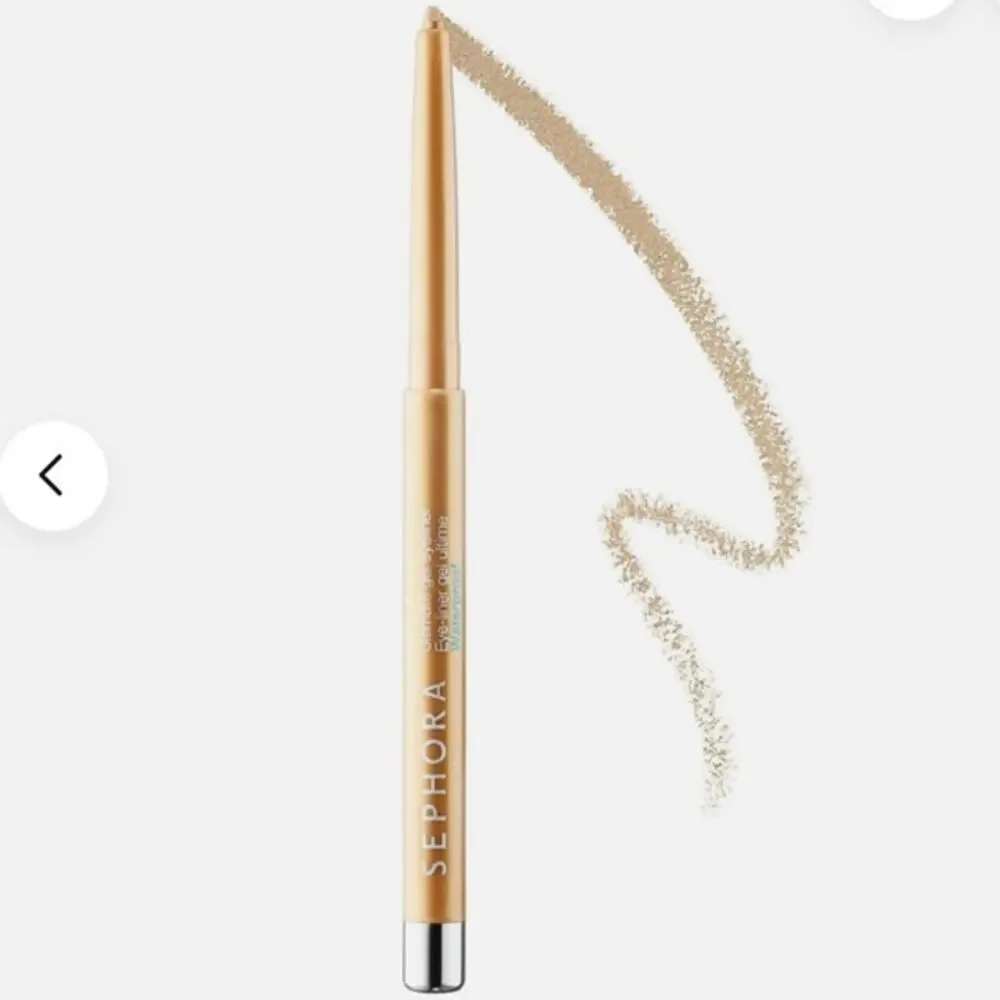 NEW SEPHORA COLLECTION Ultimate Gel Waterproof Eyeliner Pencil Gold Metllic